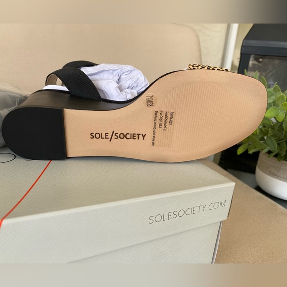 NEW - Sole Society Wedge Kiah Sandal - Picture 8 of 11
